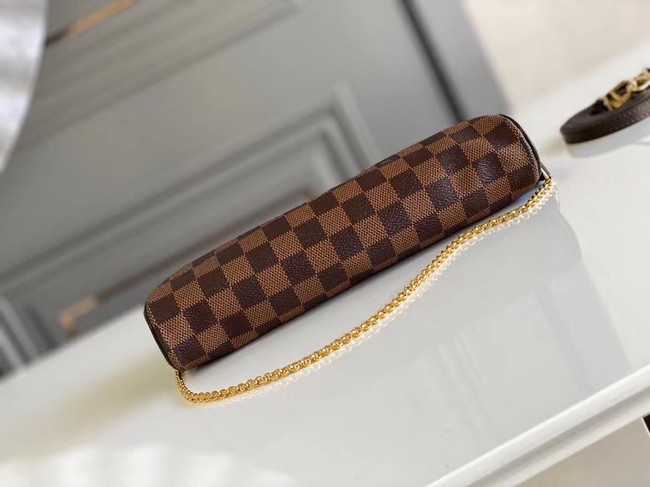 Louis Vuitton Original Damier Ebene Canvas Eva Clutch N55213