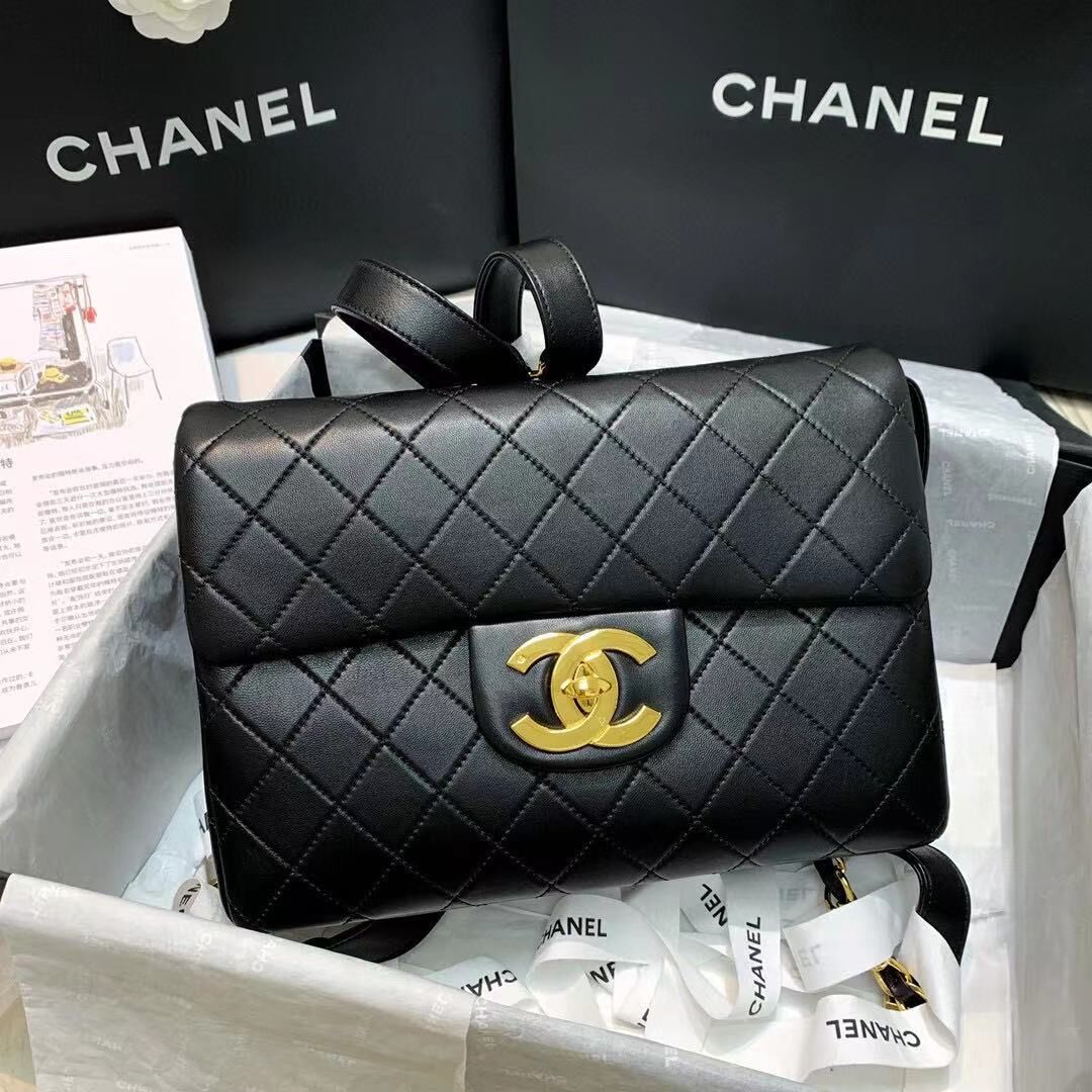 Chanel Original leather Bag AS2655 Black