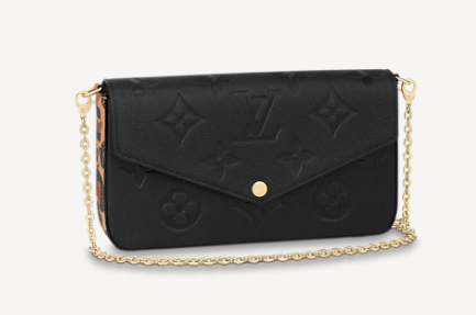 Louis vuitton FELICIE POCHETTE M80679 black