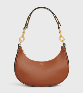 Celine MEDIUM STRAP AVA BAG IN SMOOTH CALFSKIN 196923 TAN