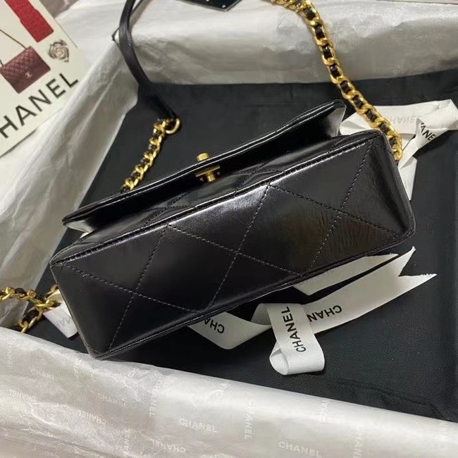 Chanel Flap Shoulder Bag Original leather AS9957 black