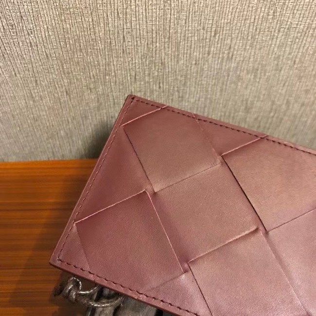 Bottega Veneta Card Holder 133993 Burgundy