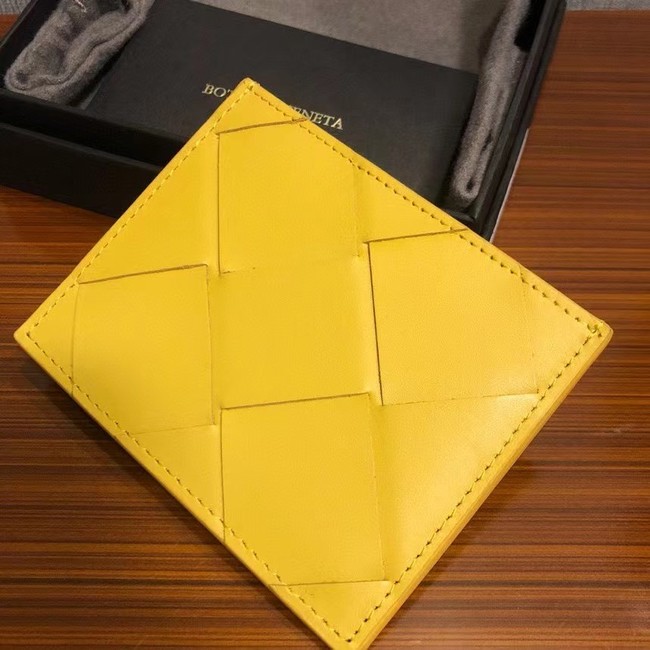 Bottega Veneta Card Holder 133993 yellow