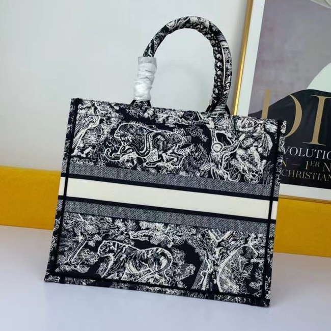 DIOR BOOK TOTE Multicolor Embroidery M1297ZR