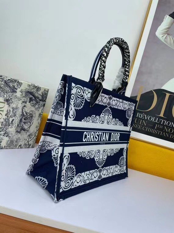 DIOR BOOK TOTE Multicolor Embroidery M1297ZR-12