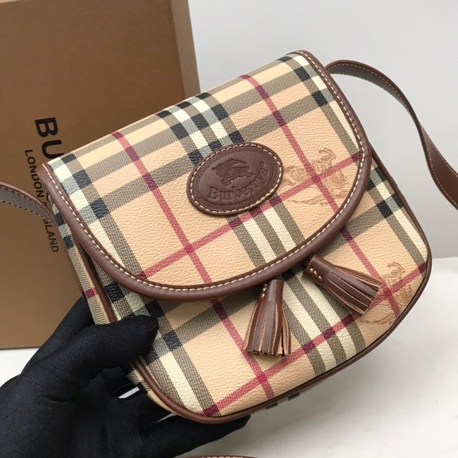 BurBerry Leather Shoulder Bag 80113 Wheat