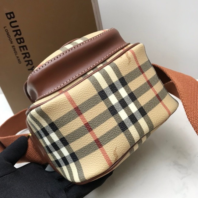 BurBerry Leather Shoulder Bag 80115 Wheat