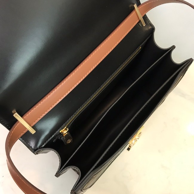 BurBerry Leather Shoulder Bag 80194 black