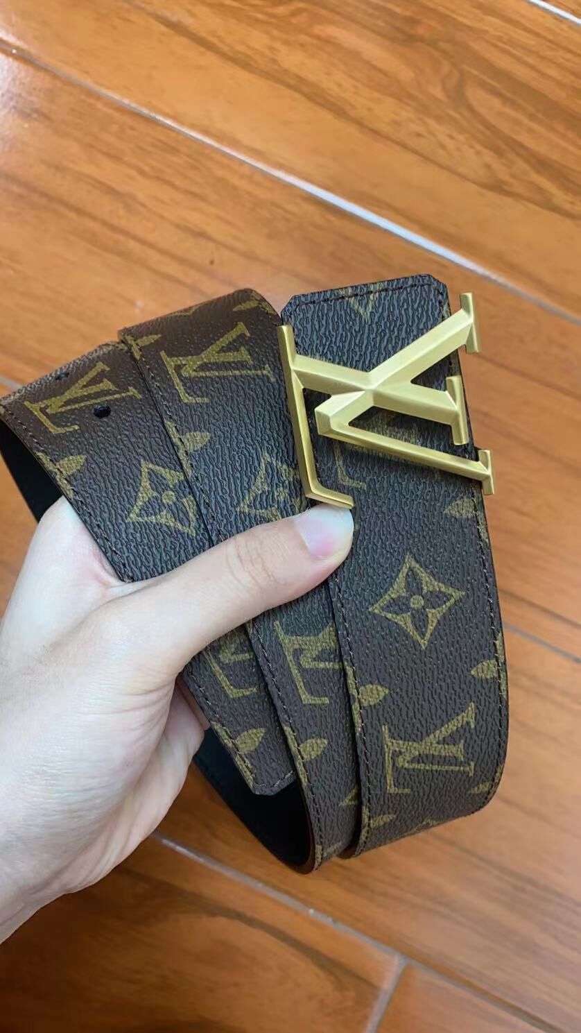 Louis Vuitton 40MM BELT M0422T Brown