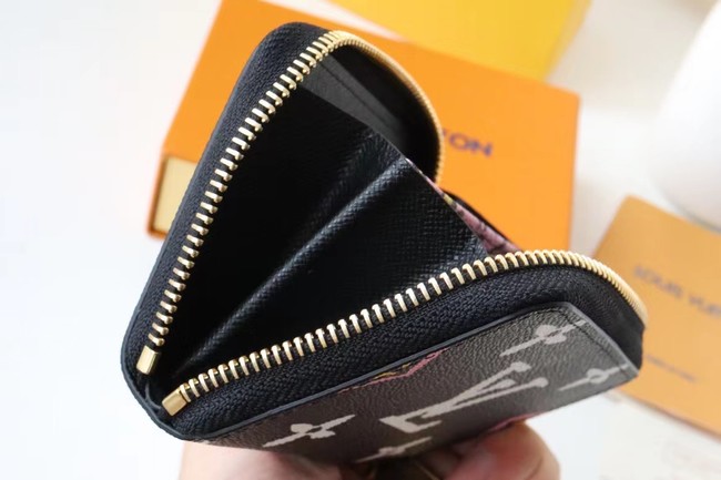 Louis Vuitton ZIPPY COIN PURSE M80677 Black