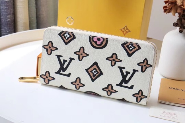 Louis Vuitton ZIPPY WALLET M80683 Beige