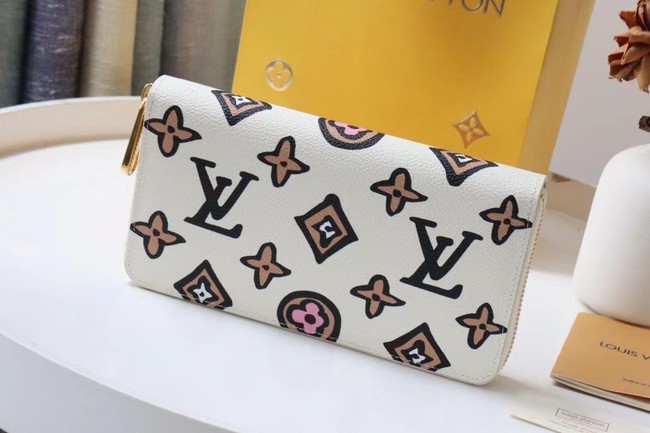 Louis Vuitton ZIPPY WALLET M80683 Beige