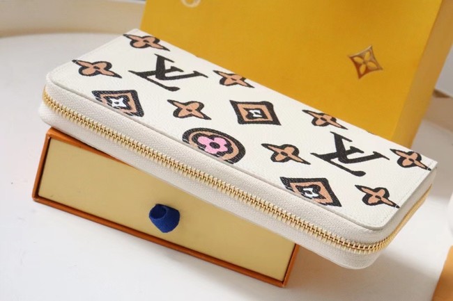 Louis Vuitton ZIPPY WALLET M80683 Beige