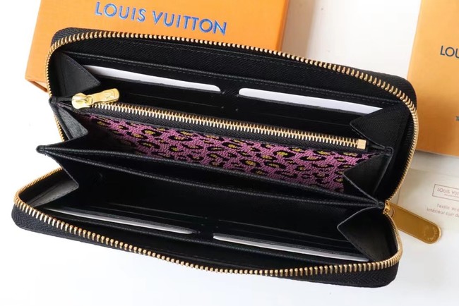 Louis Vuitton ZIPPY WALLET M80683 black