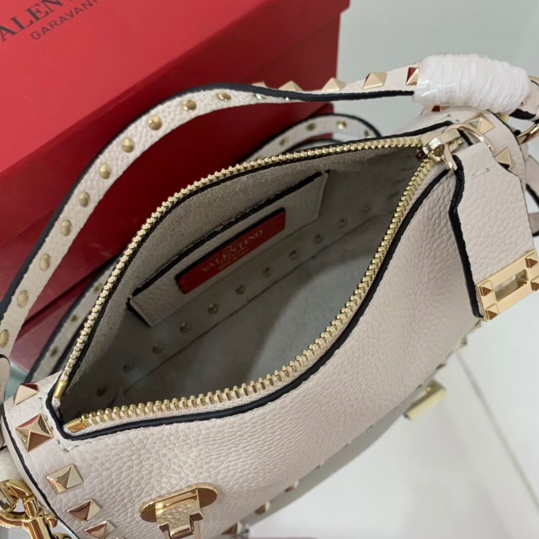 VALENTINO Origianl leather shoulder bag V4700 white