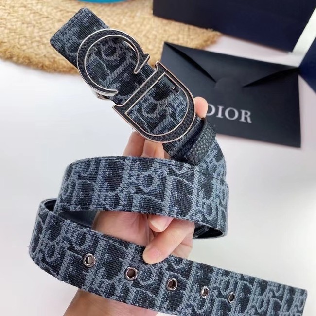 DIOR-ID BELT Canvas 35 MM B0111UM blue