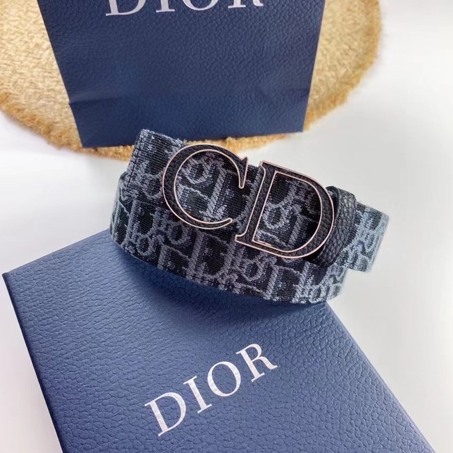 DIOR-ID BELT Canvas 35 MM B0111UM  blue