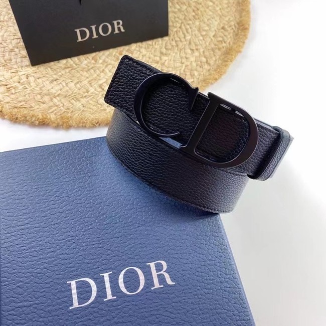 DIOR-ID BELT Raspberry Smooth Calfskin 35 MM B0111UM black