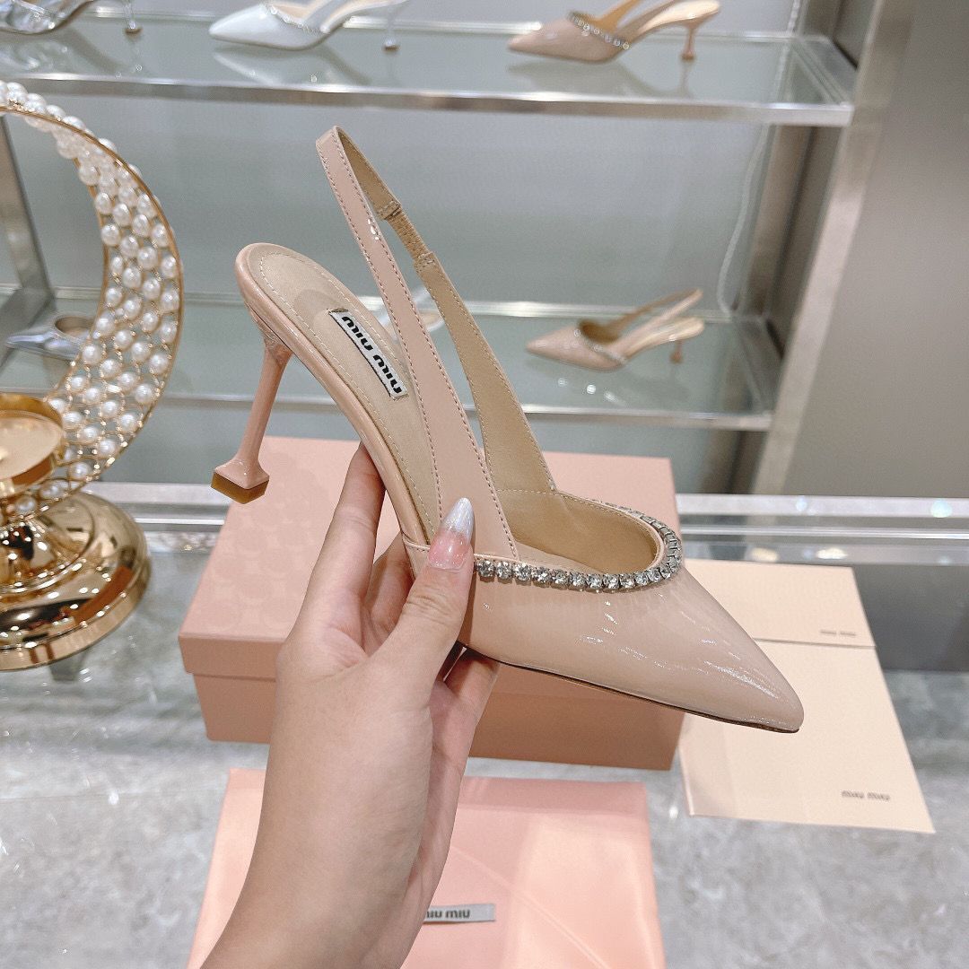 MIUMIU Shoes 55mm or 85mm Heels MIUMIU72369 Nude