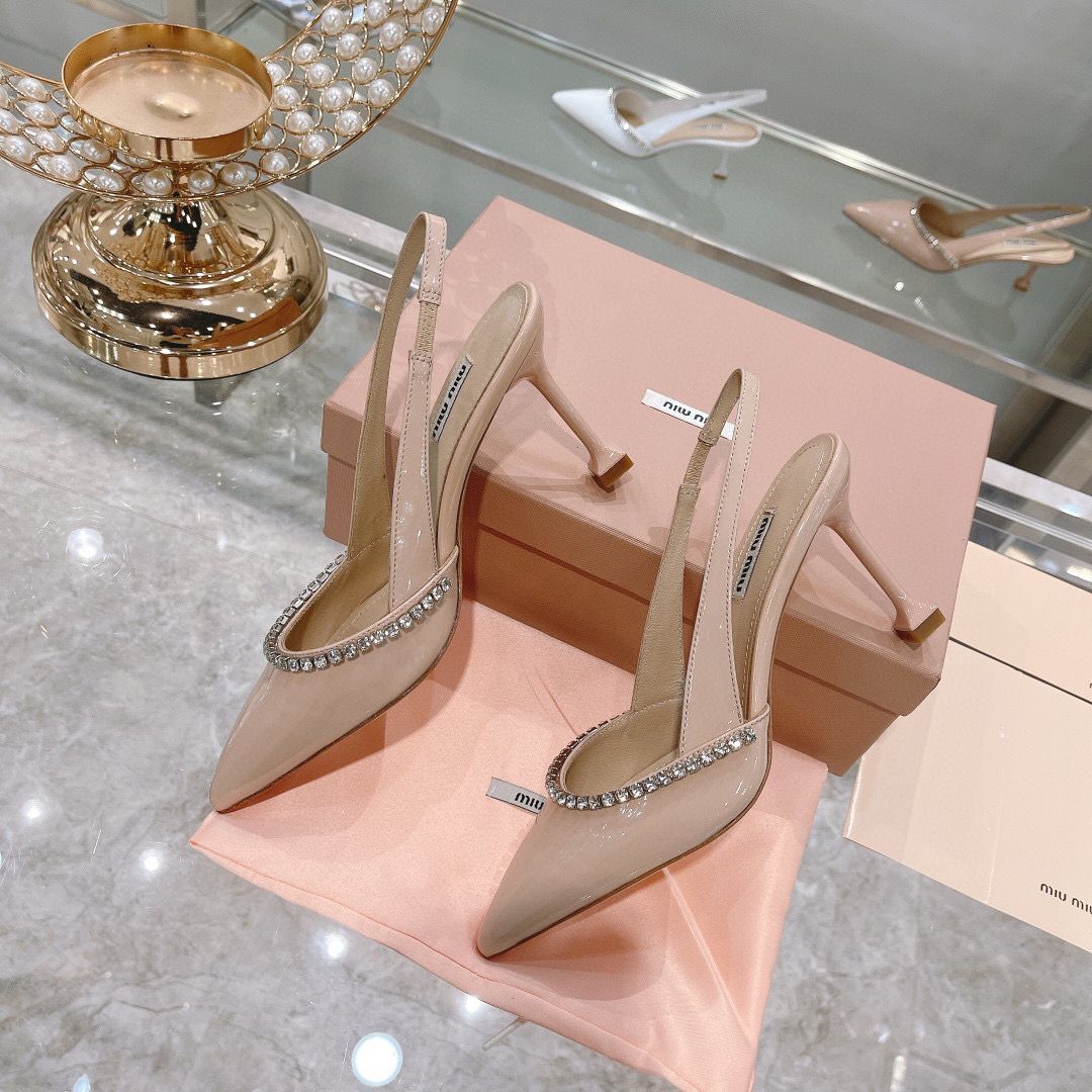 MIUMIU Shoes 55mm or 85mm Heels MIUMIU72369 Nude