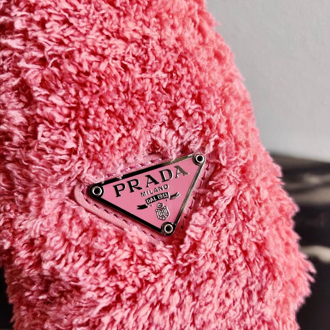 Prada Re-Edition 2000 terry mini-bag 1NE515 pink