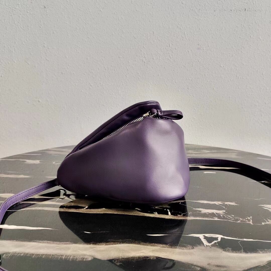 Prada Padded nappa leather handbag 3BA315 violet