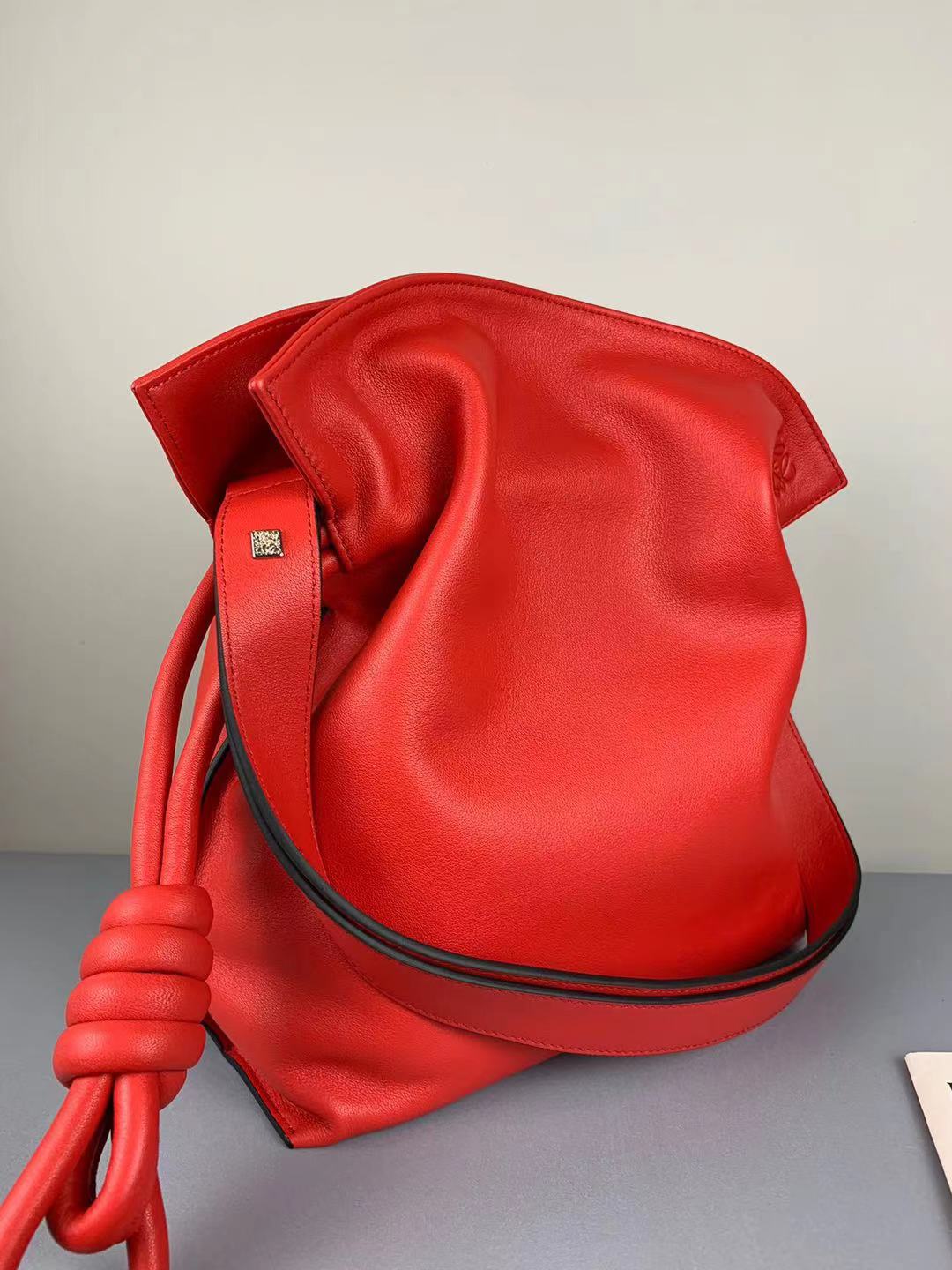 Loewe Lucky Bags Original Leather LE10199 Red