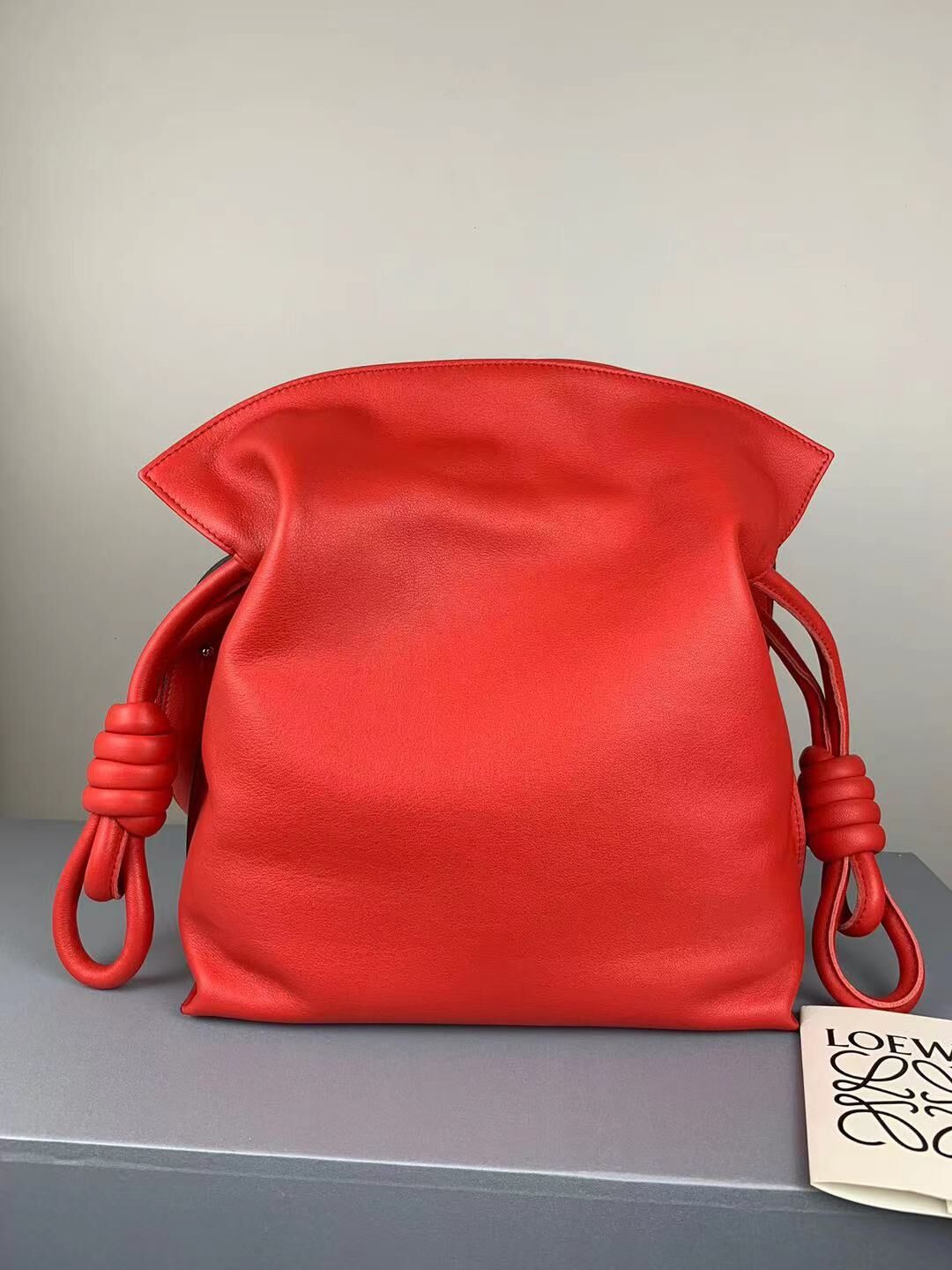 Loewe Lucky Bags Original Leather LE10199 Red