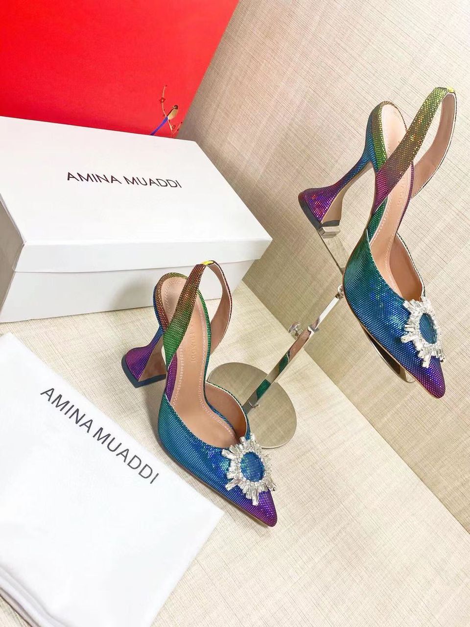 AMINA MUADDI SHOES 10CM Heigh AM9689