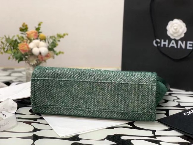 Chanel Shopping bag MM A67001 green