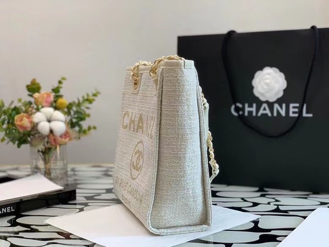 Chanel small Shopping bag A66940 white