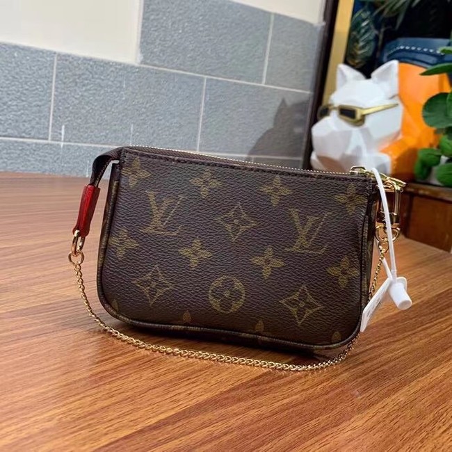 Louis Vuitton MINI POCHETTE ACCESSOIRES M45906 red