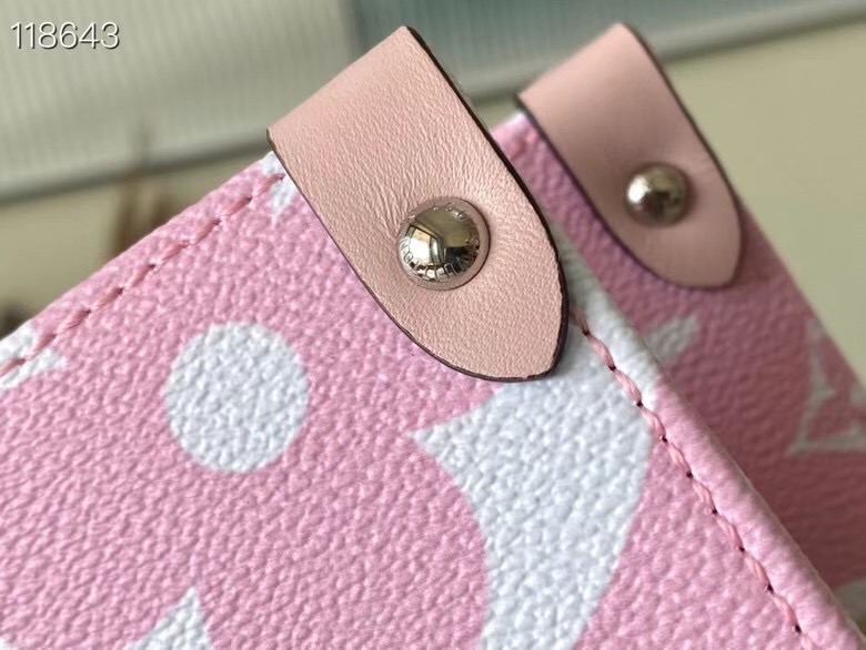 Louis Vuitton ONTHEGO MM M45118 Pink&Blue