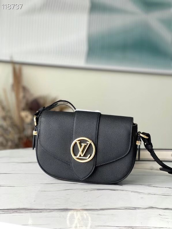 Louis Vuitton PONT 9 SOFT MM M58968 black