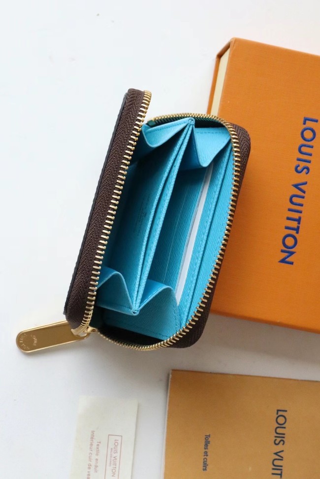 Louis Vuitton CARD HOLDER  M80492 blue