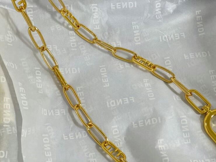 FENDI Shoulder strap gold 8792