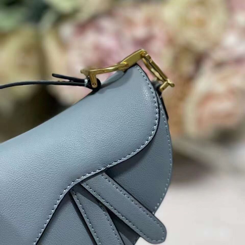 DIOR SADDLE BAG mini Calfskin C8160 blue