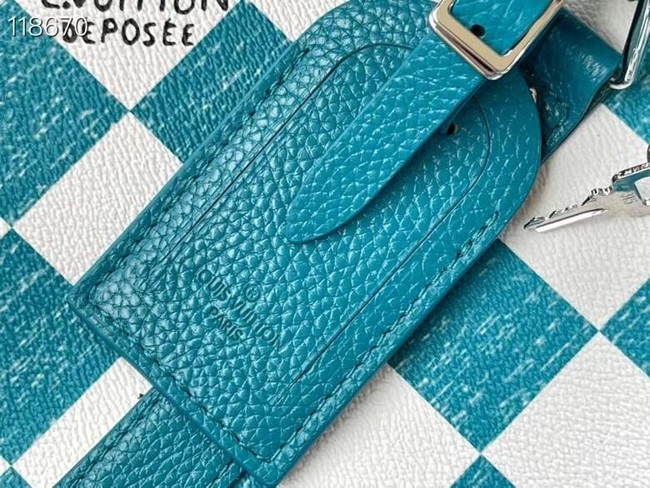 Louis Vuitton KEEPALL BANDOULIERE 45 N80404 Teal