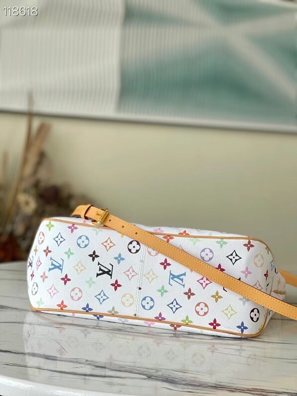 Louis Vuitton Monogram Canvas Original Leather M40352 white