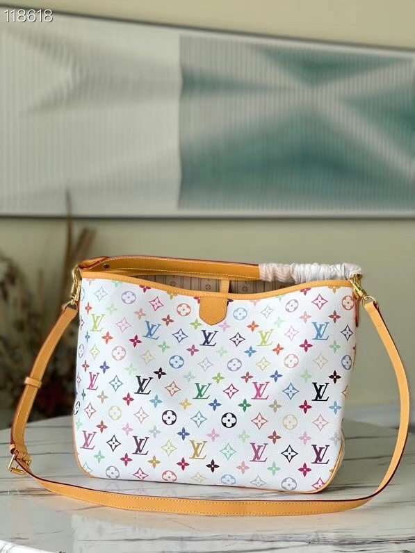 Louis Vuitton Monogram Canvas Original Leather M40352 white