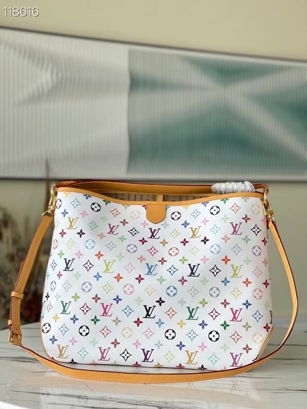 Louis Vuitton Monogram Canvas Original Leather M40353 white