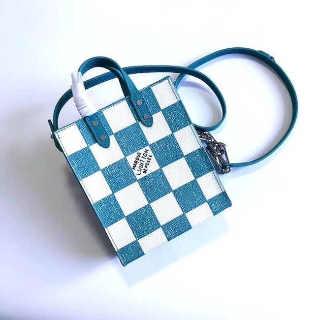 Louis Vuitton SAC PLAT XS N60479 blue