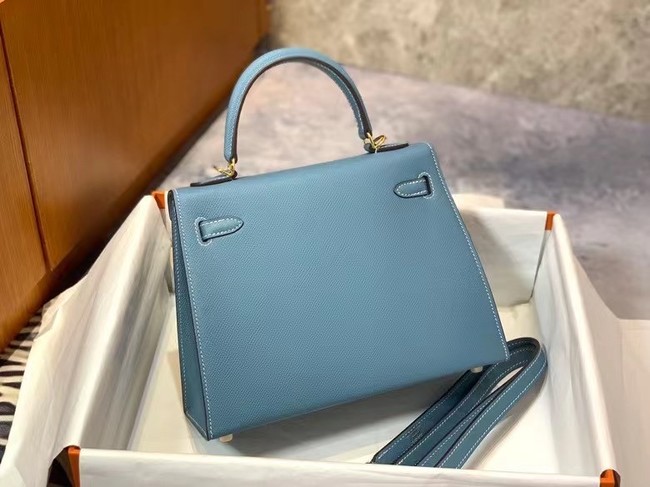 Hermes Original Epsom Leather KEL2578 blue