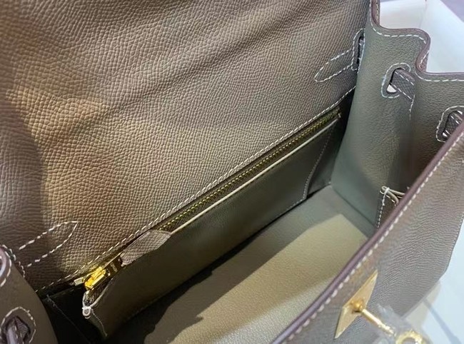 Hermes Original Epsom Leather KEL2578 grey