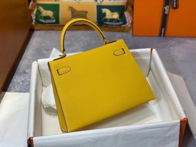 Hermes Original Epsom Leather KEL2578 lemon