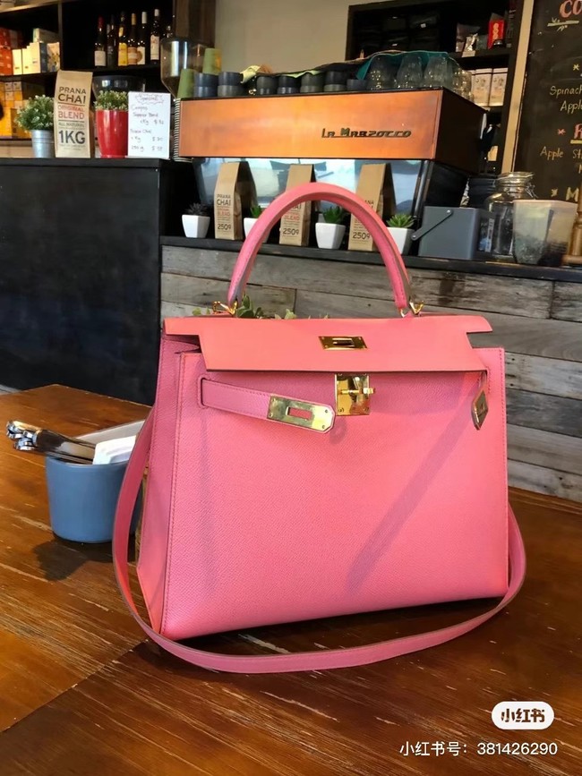 Hermes Original Epsom Leather KEL2578 rose