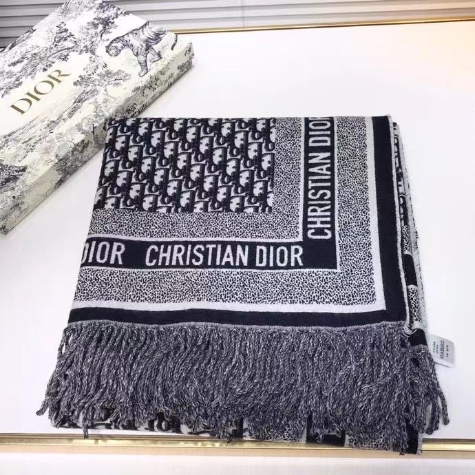 Dior scarf Wool&Cashmere 33661