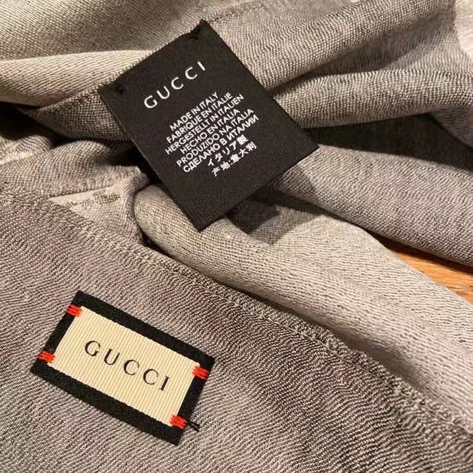 Gucci scarf Wool&Cashmere 33664-1