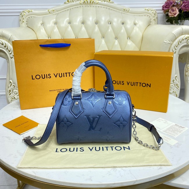 Louis Vuitton SPEEDY BANDOULIERE 20 M58953 blue