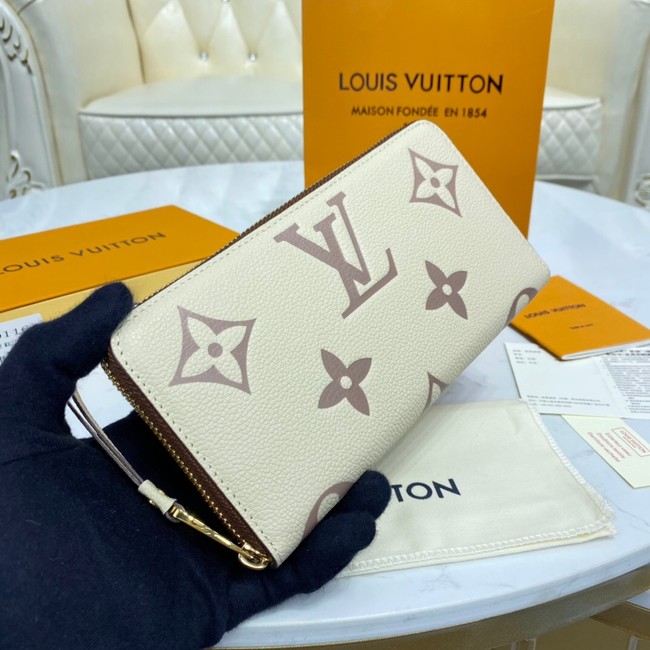 Louis Vuitton ZIPPY WALLET M80116 Beige